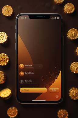 Smartphone mit Glorion Casino App